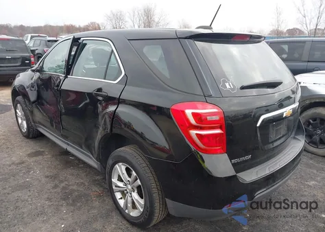 2017 Chevrolet Equinox Ls from USA, damaged, VIN 2GNALBEK5H1605186